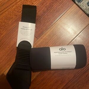 Alo Yoga Strap and Hand Towel